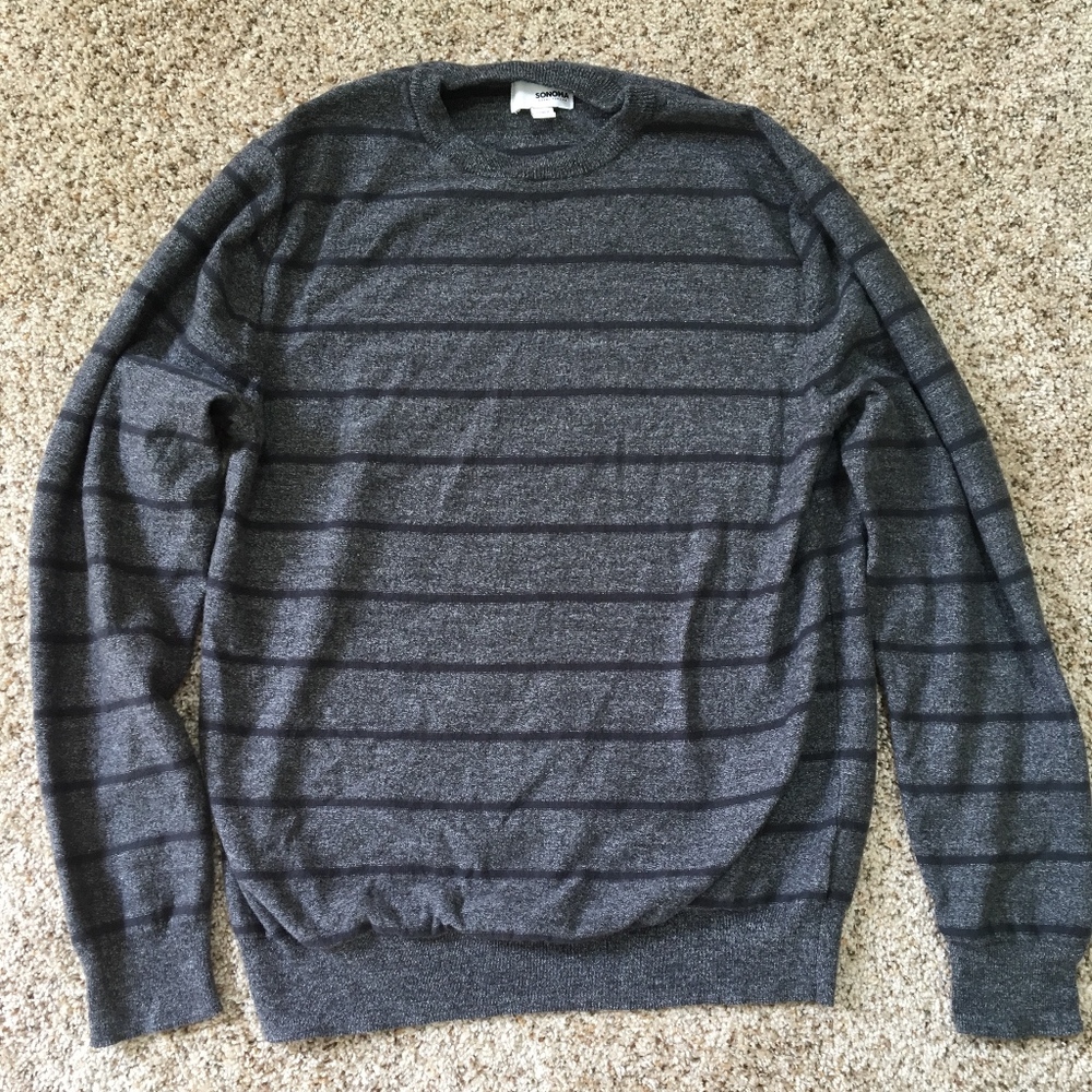 Sonoma Striped Crewneck Sweater